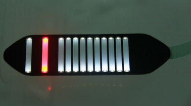 Handlowy podświetlany wodoodporny przełącznik membranowy z lampkami LED, o małej mocy