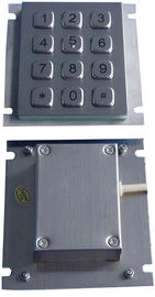 Przemysłowy mini panel tylny Mouting Steel Metal Klawiatura numeryczna z interfejsem USB lub RS232