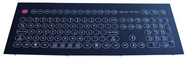 Kompaktowa klawiatura membranowa IP65 wodoodporna przemysłowe / zmywalne klawiatury komputera