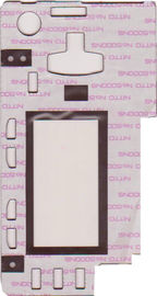 Membrane Overlay Keyboard High Sensivity Graphic overlayer autotype pet and 3M adhesive Key-embossing